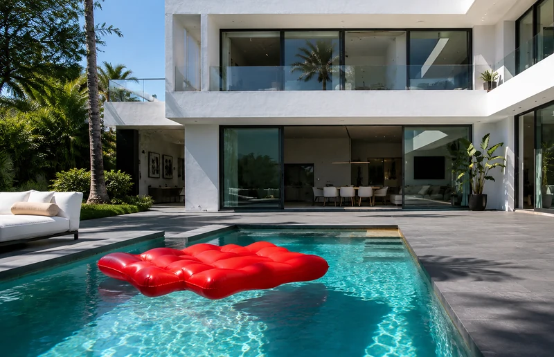 Villa con piscina Vía a la Costa